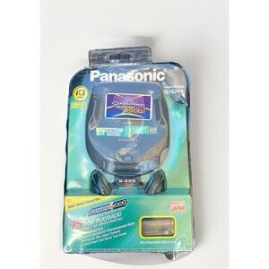 Panasonic SL-S265 Portable CD Player 10 Sec Anti-Shock Memory II S-XBS New *READ